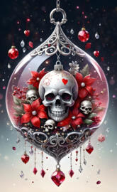 Christmas Skulls 💀 Merry Christmas 🎅 🤶🧑‍🎄⛄️🎄