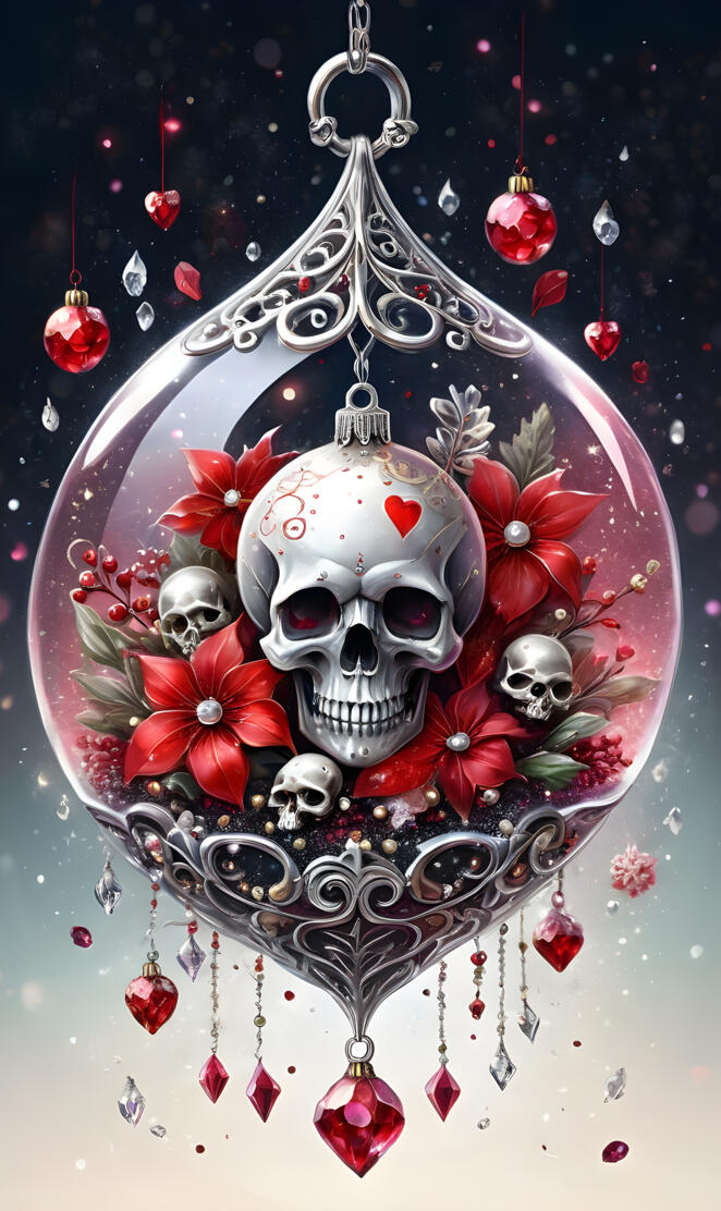 Christmas Skulls 💀 Merry Christmas 🎅 🤶🧑‍🎄⛄️🎄