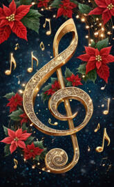 Christmas music theme