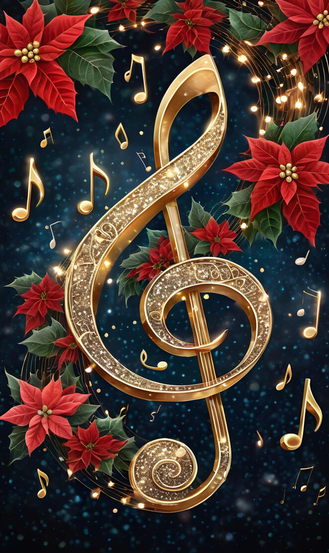 Christmas music theme
