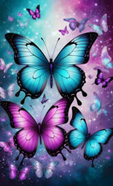 Glowing Whimsical Butterflies