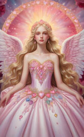 angel, beautiful_angel, morganite_pink, kunzite_pink, hearts, chiffon