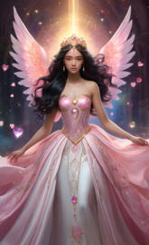 angel, beautiful_angel, morganite_pink, kunzite_pink, hearts, chiffon