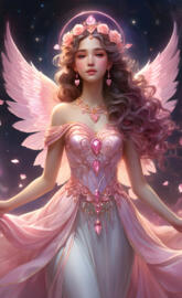 angel, beautiful_angel, morganite_pink, Kunzite_pink,