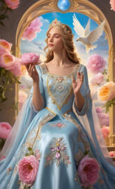 Lady Synergy w/ flower