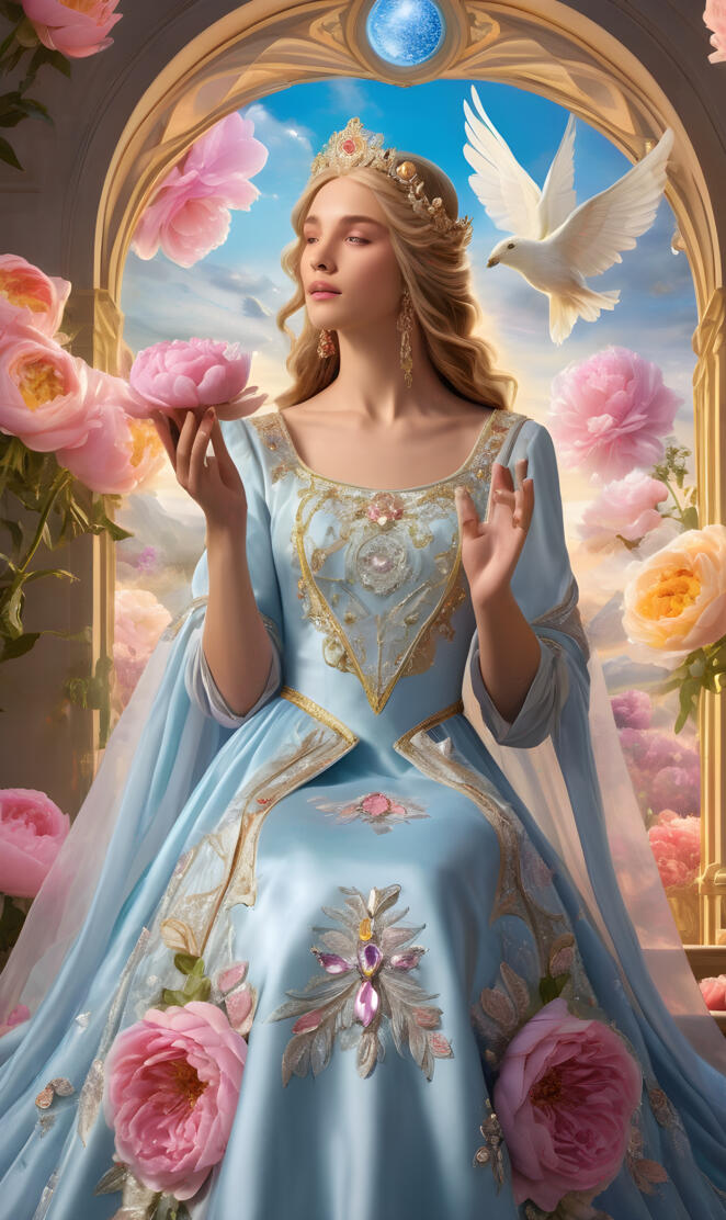 Lady Synergy w/ flower