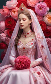 Lady Synergy, praying, cause she's nervous about her health and faith