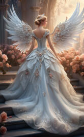 Cinderella in the rose garden