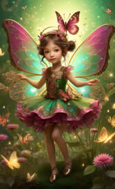 Pretty Little Butterfly Fairy