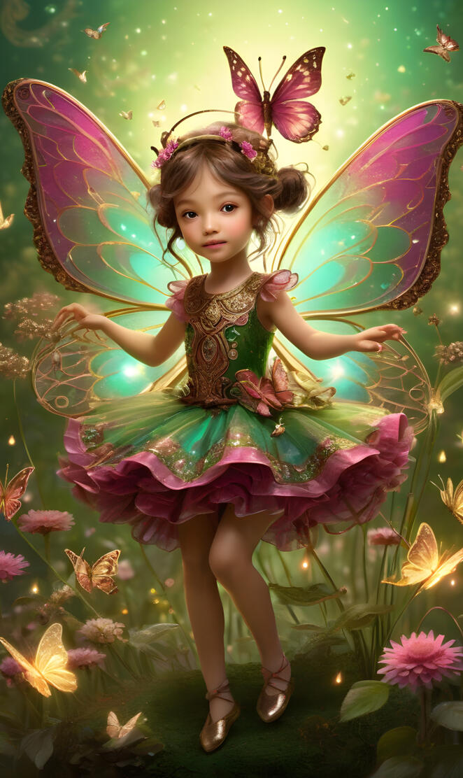Pretty Little Butterfly Fairy
