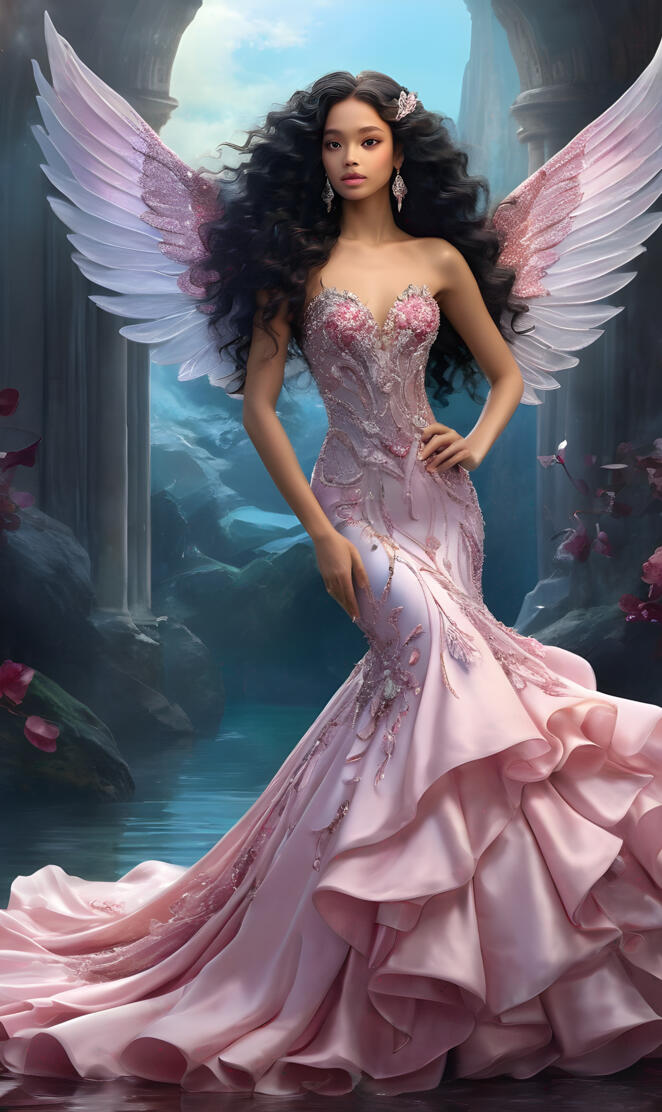 lady stunning, loving and gentle with black hair, multi racial,