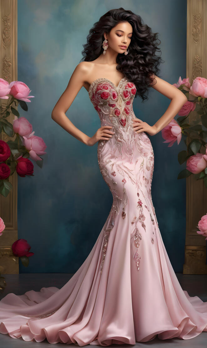 lady synergy, loving and gentle, begging forgiveness, silk, satin gown