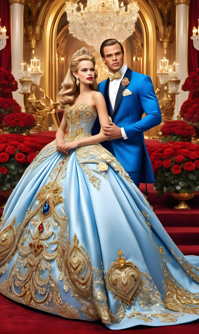 queen Cinderella wedding