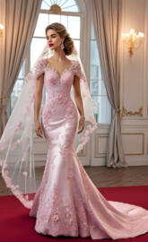 Lady Filippa, 2025, wedding reception, mermaid gown, fit_flare gown