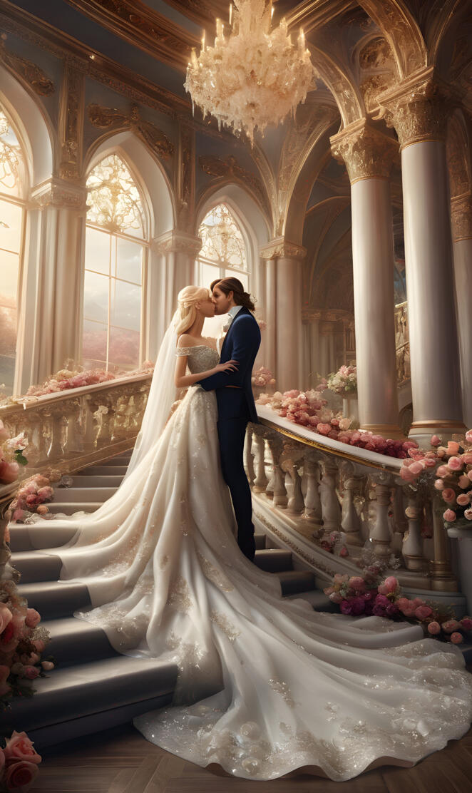 a royal type wedding