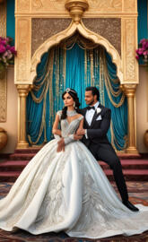 Arabic princess and king