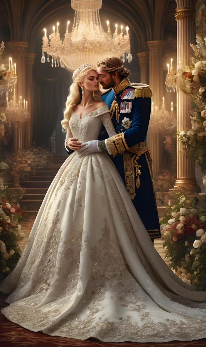 tall dark and blonde