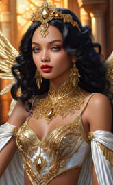 lady synergy, loving and gentle, angel