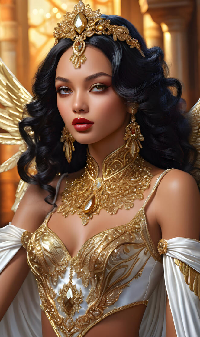 lady synergy, loving and gentle, angel