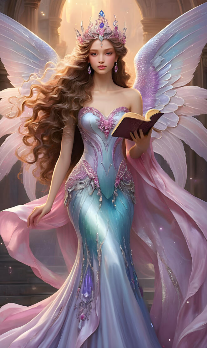 Lady DyvineRose, holding her Bible, loving and gentle, begging JESUS ♡