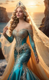 beautiful Lady and Queen