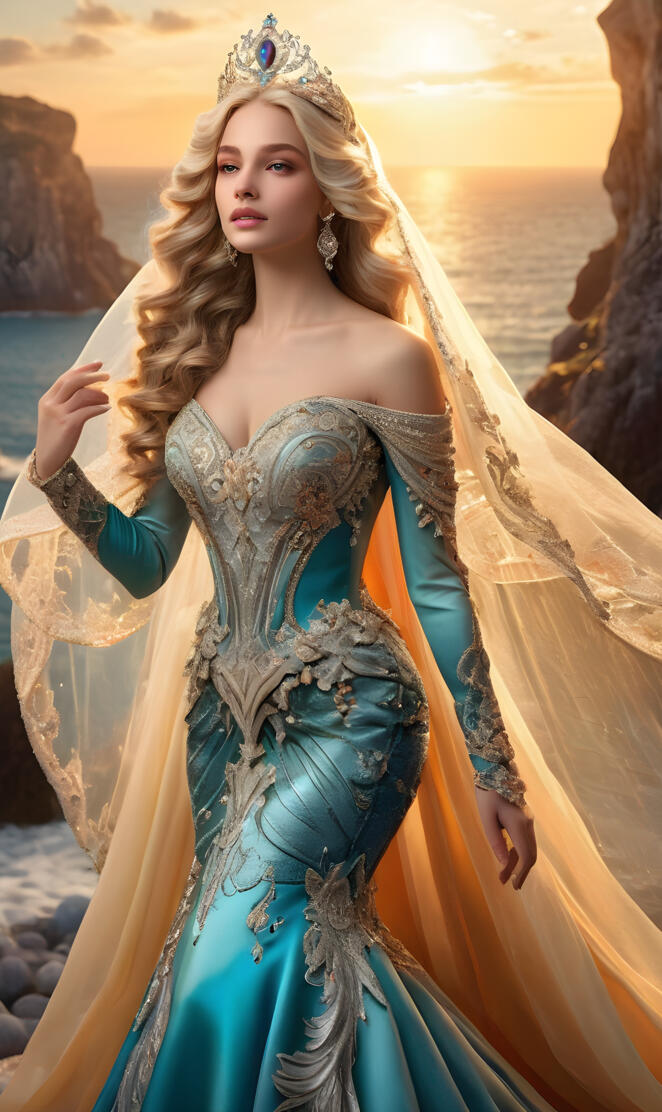 beautiful Lady and Queen