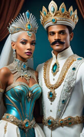 ice woman and her husband