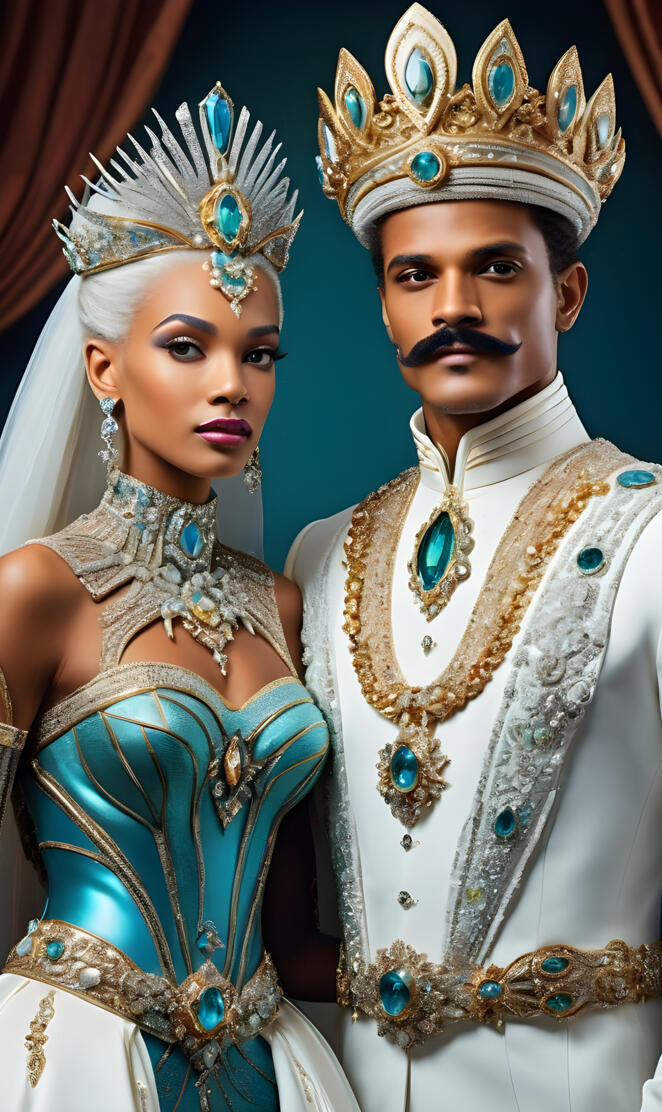 ice woman and her husband