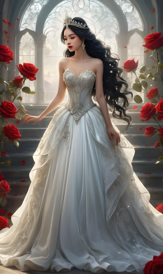 long haired princess