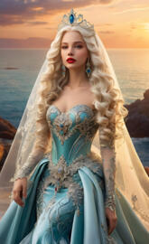 beautiful Lady and Queen