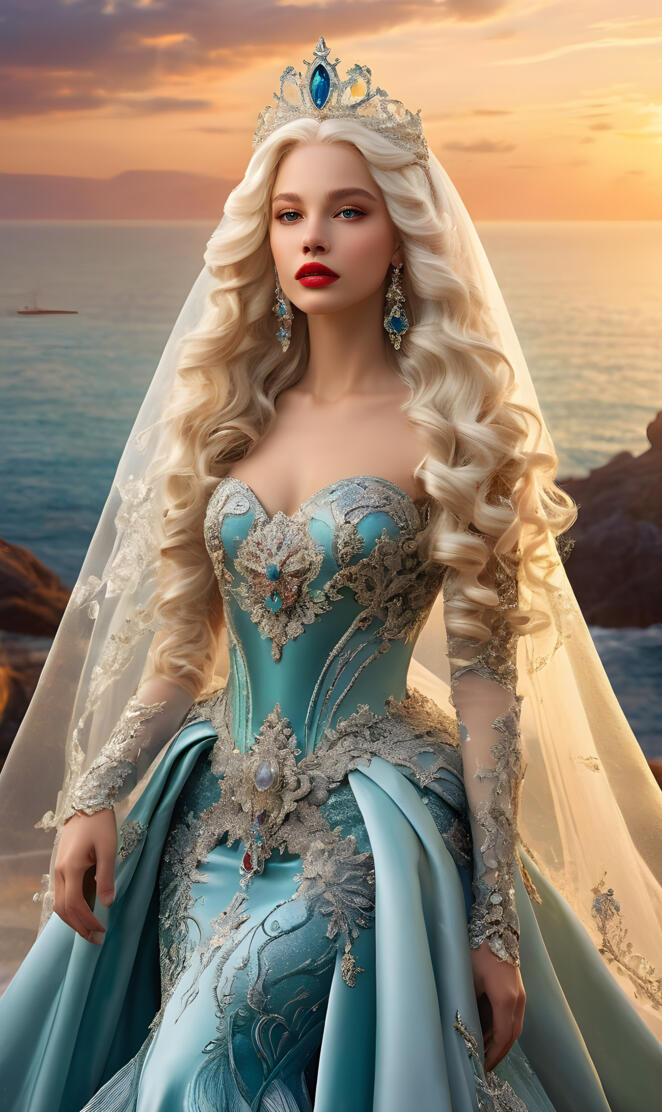 beautiful Lady and Queen