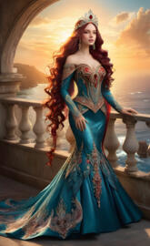 beautiful Lady and Queen