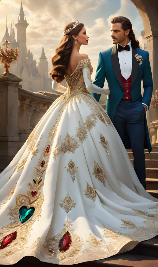 Scandinavian king and queen