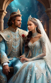 Guido and Josie, king and queen