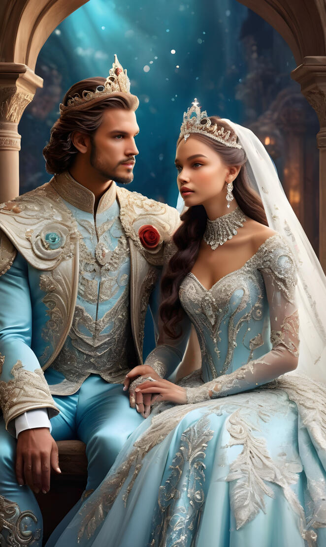 Guido and Josie, king and queen