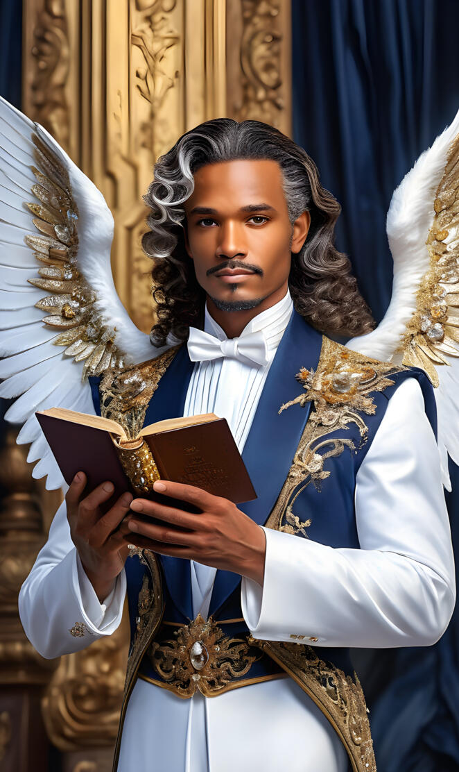 Prince Webb, strong and loyal, capable and handsome, with his Bible