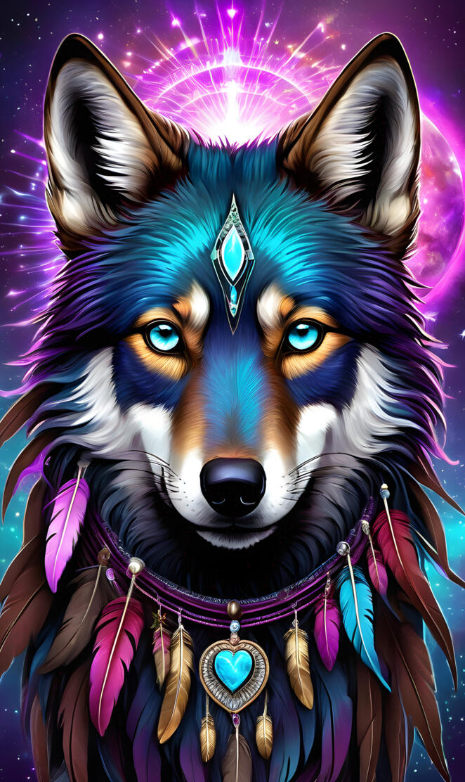 Gorgeous "Wolf-Queen"