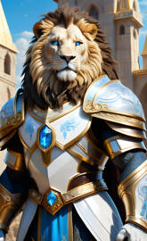 Sky Crystal Lion Paladin