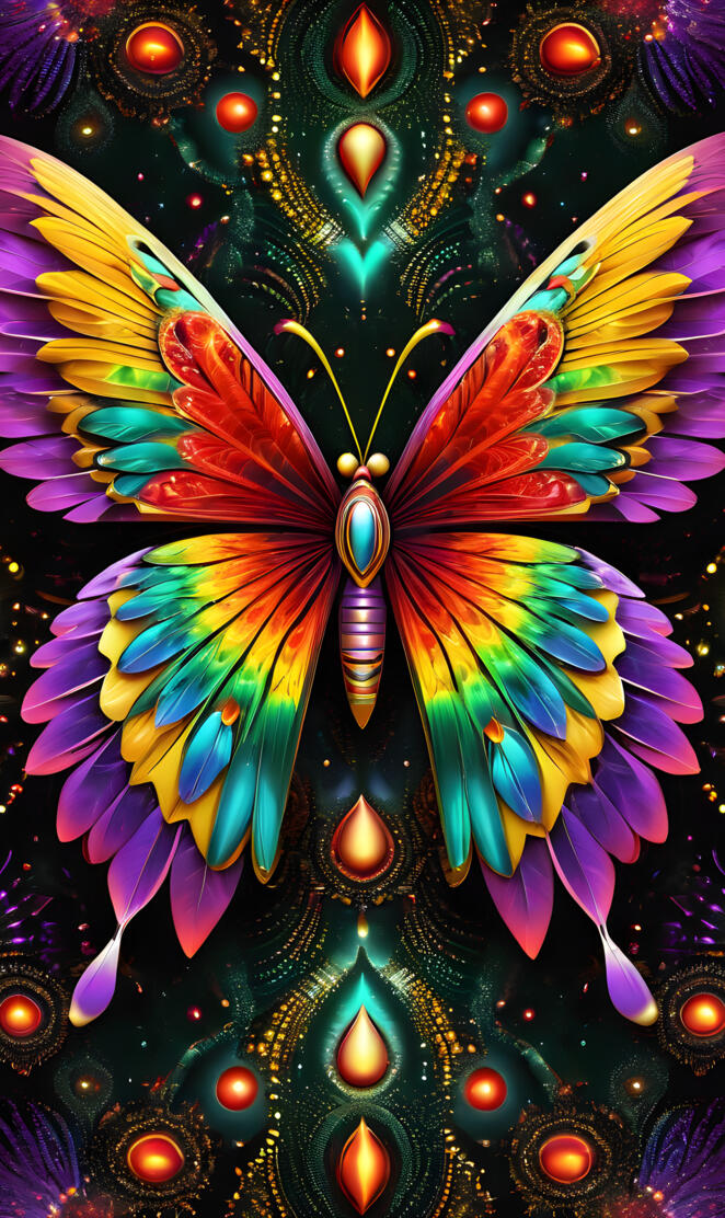 Vegas Light's 🌃 & Butterfly🦋🦋 Night's