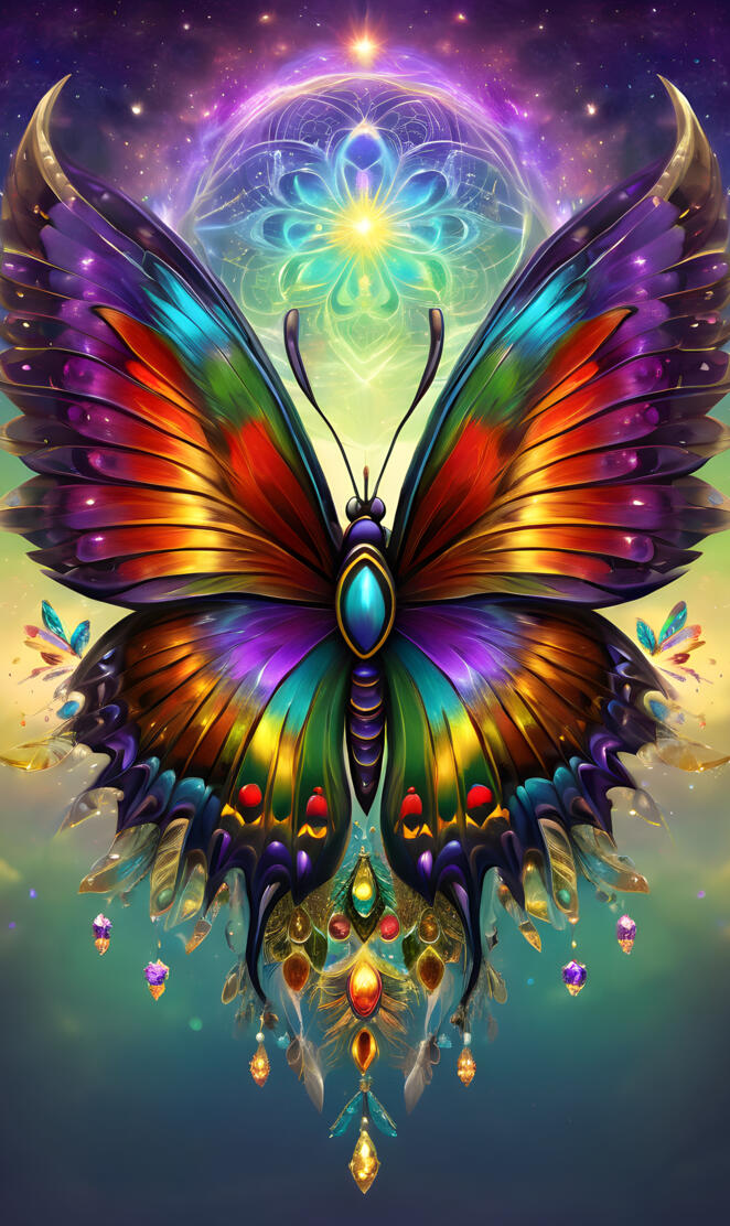 "Electric" Butterfly