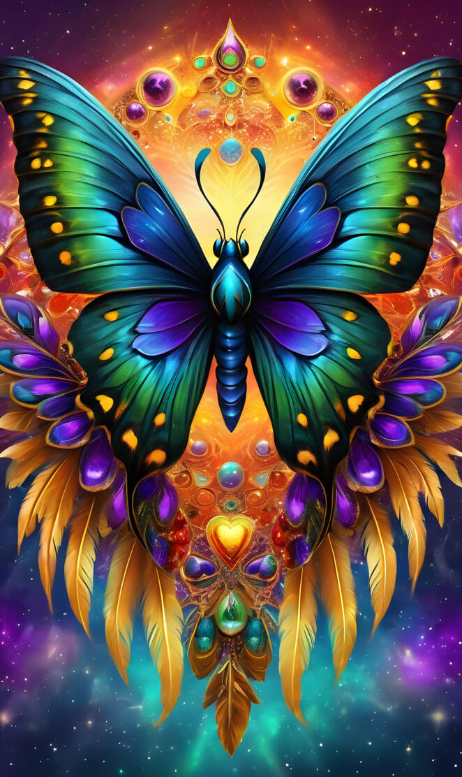 A Beautiful Piece of Butterfly Art