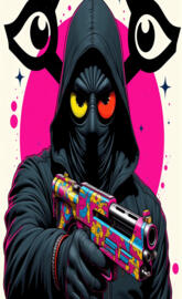 Masked Guard in the Shadows