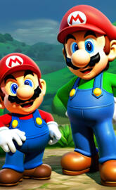Mario and 
Luigi