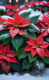 Christmas poinsettia