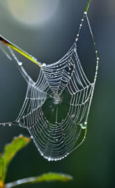 forest dew cobweb