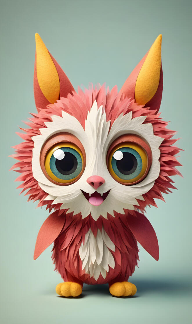 felt and paper friends