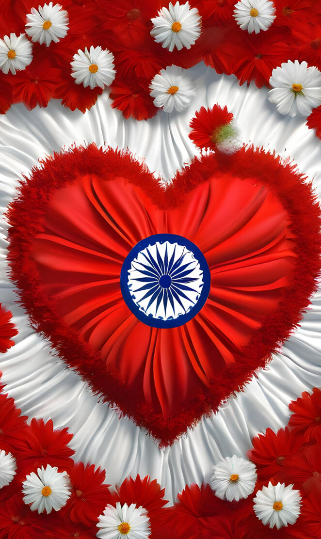 a red and white flag