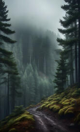 Foggy Mountain Forest