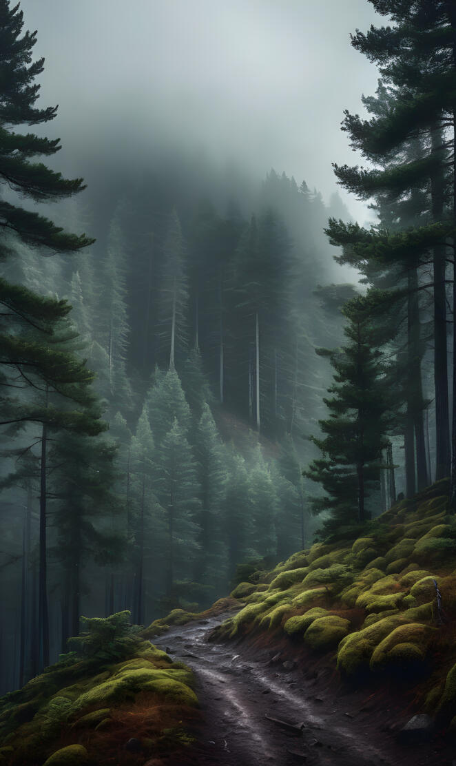 Foggy Mountain Forest