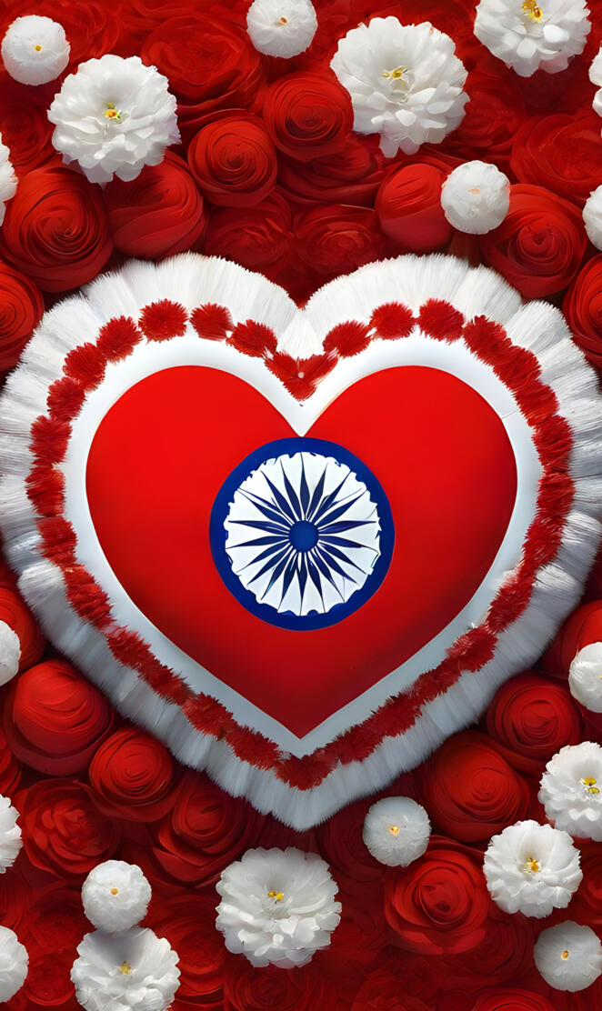 a red and white flag